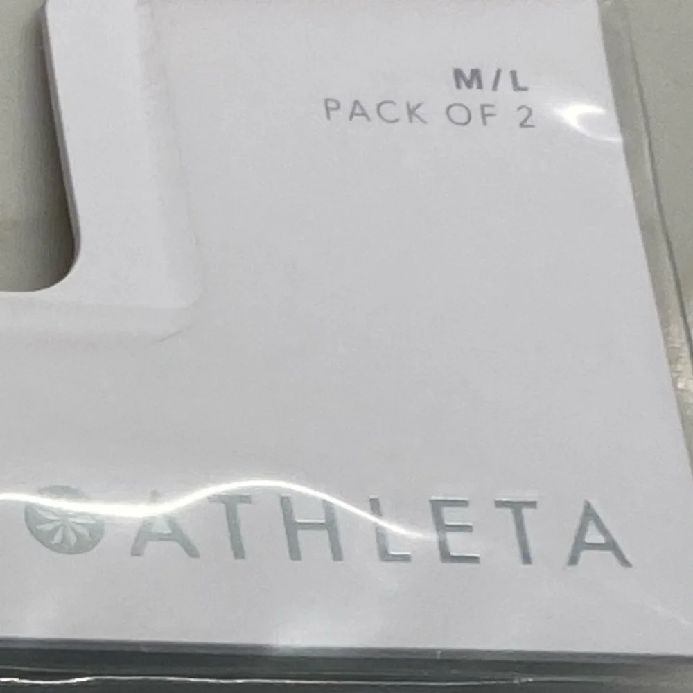 ATHLETA TWO PACK OF GAITERS NEW